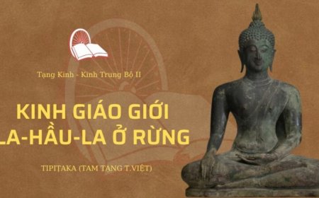 Kinh giáo giới la hầu la ở rừng (TB061)