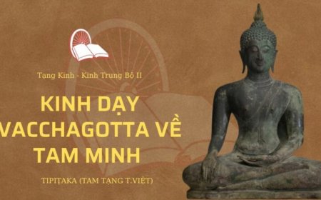 Kinh dạy vacchagotta về tam minh (TB071)
