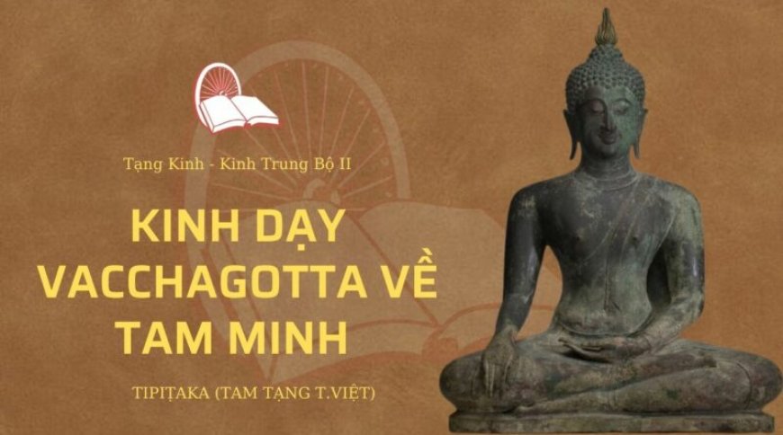 Kinh dạy vacchagotta về tam minh (TB071)
