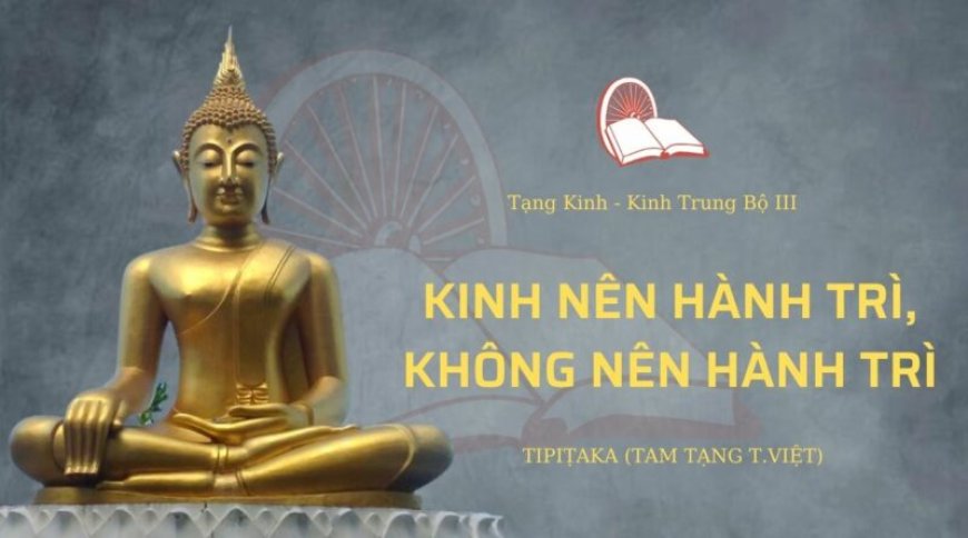 Kinh nên hành trì không nên hành trì (TB114)