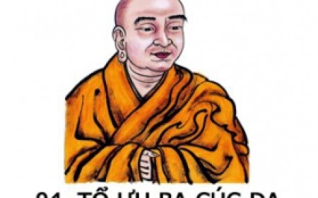 Sư tổ thiền tông đời thứ 4 Tổ Ưu Ba Cúc Đa