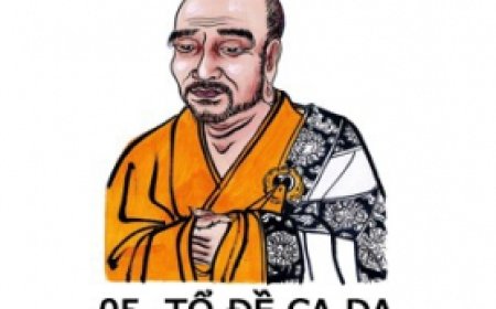 Sư tổ thiền tông đời thứ 5 Tổ Đề Đa Ca