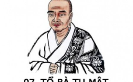 Sư tổ thiền tông đời thứ 7 Tổ Bà Tu Mật