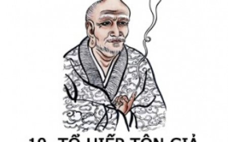 Sư tổ thiền tông đời thứ 10 Tổ Hiếp Tôn Giả