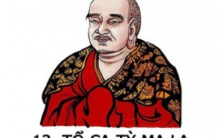 Sư tổ thiền tông đời thứ 13 Tổ Ca Tỳ Ma La
