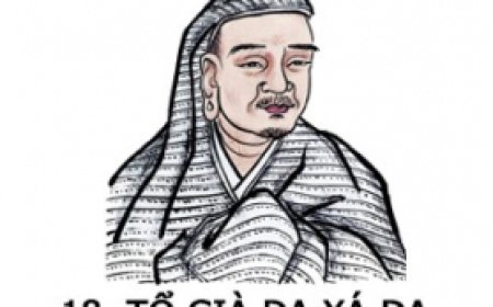 Sư tổ thiền tông đời thứ 18 Tổ Già Da Xá Đa