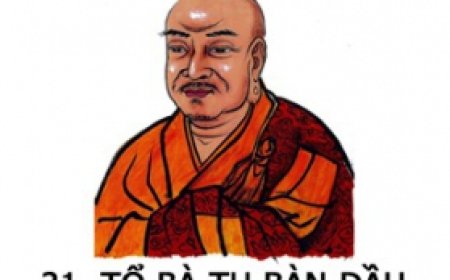 Sư tổ thiền tông đời thứ 21 Tổ Bà Tu Bàn Đầu