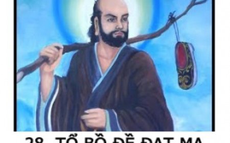 Sư tổ thiền tông đời thứ 28 Tổ Bồ Đề Đạt Ma