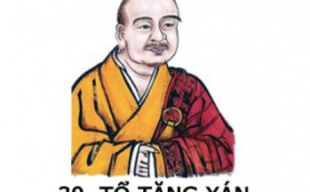 Sư tổ thiền tông đời thứ 30 Tổ Tăng Xán