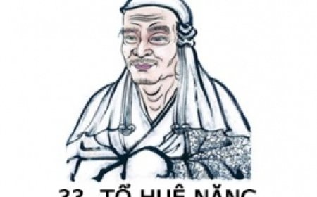 Sư tổ thiền tông đời thứ 33 Tổ Huệ Năng