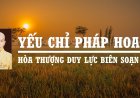 Yếu Chỉ Pháp Hoa Thich Duy Lực