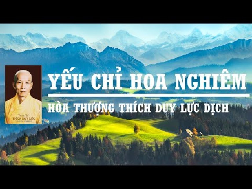 Yếu Chỉ Kinh Hoa Nghiêm Thich Duy Luc