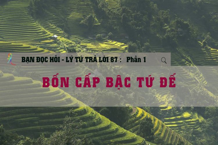Bốn Cấp Bậc Tứ Đế