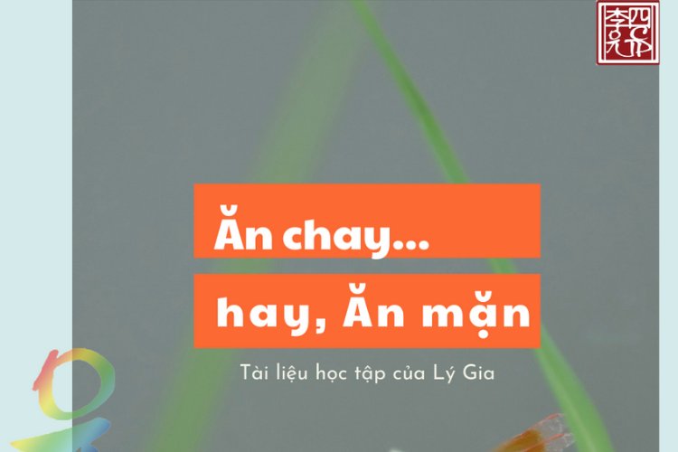 Ăn Chay Hay Ăn Mặn