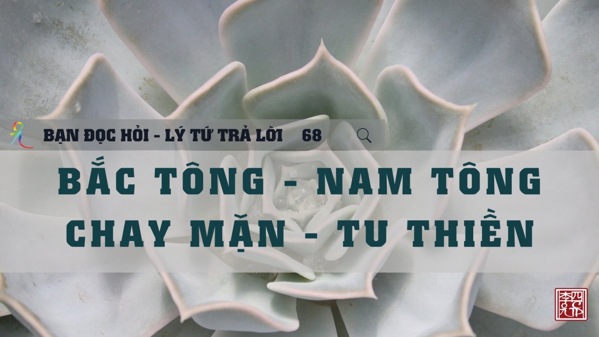Bắc Tông và Nam Tông Chay Mặn và Tu Thiền