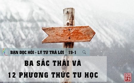 Ba Sắc Thái Và 12 Phương Thức Tu Học