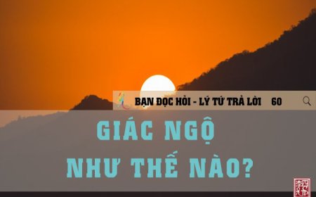 Giác Ngộ Như Thế Nào